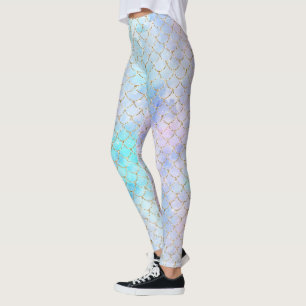Leggings Une galaxie de sirène Série Conception 7