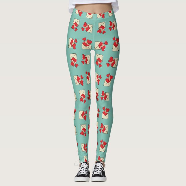 Leggings Une Lettre d'Amour (Devant)
