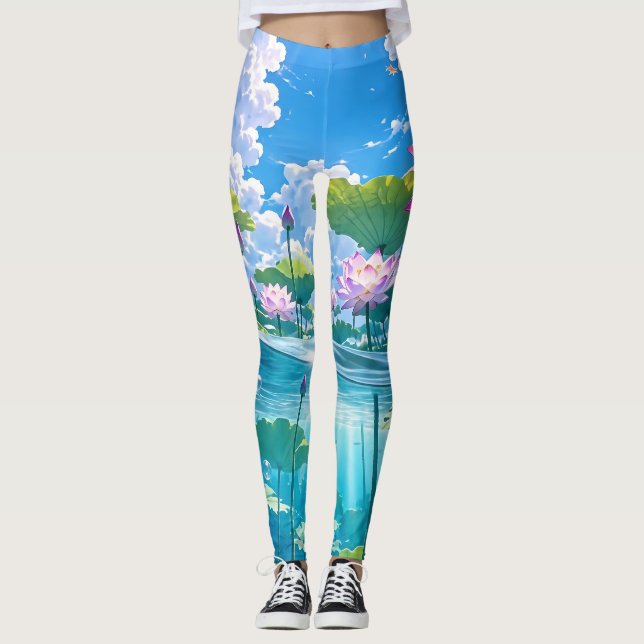 Leggings Une mélodie rafraîchissante 034 (Devant)