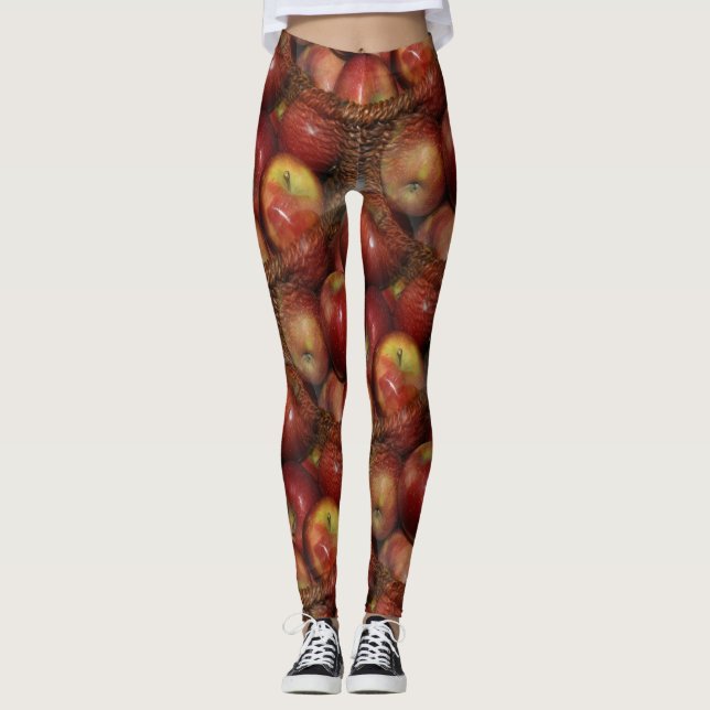 Leggings Une pomme par jour... (Devant)