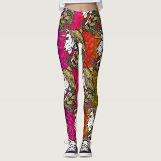 Leggings Unicorne arc-en-ciel