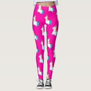 Leggings Unicorne aux couleurs arc-en-ciel