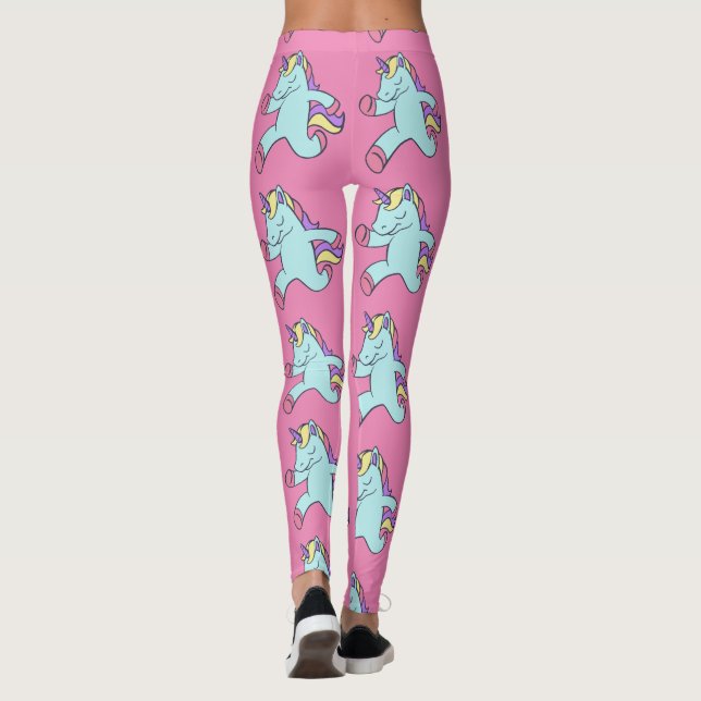 Leggings Unicorne Bleue Courant Thunder_Cove (Dos)
