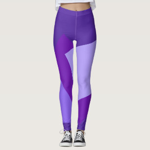 Leggings Uniquement Arrière - plan couleur - violet violet
