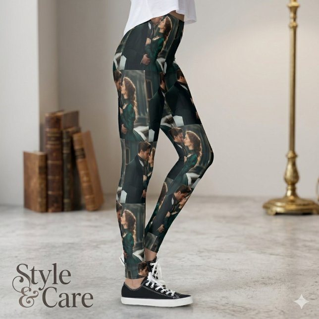 Leggings uniques avec votre propre design personna (UniqueLeggings Featuring Your Own Custom Design Leggings)