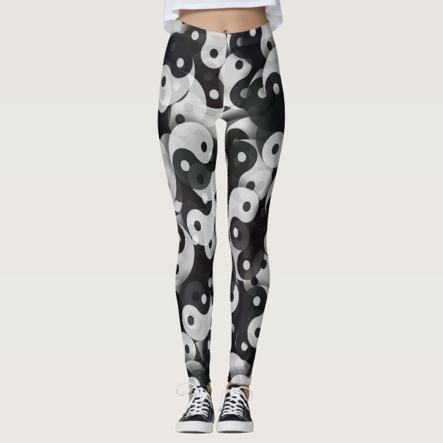 Leggings Univers Yin Yang (Devant)
