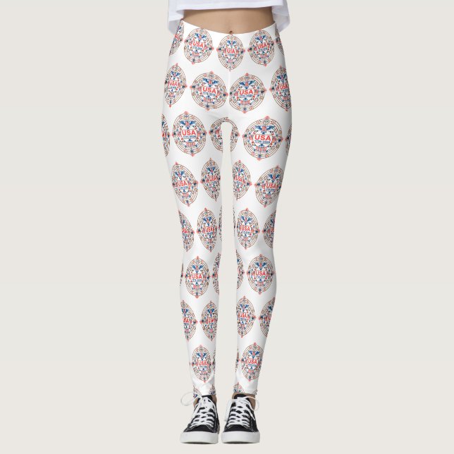 LEGGINGS USA 1776-2026 (Devant)