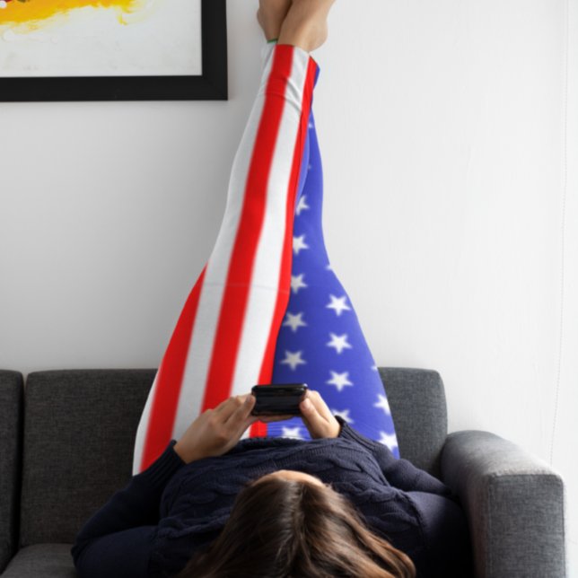 Leggings USA Stars and Stripes (Créateur téléchargé)
