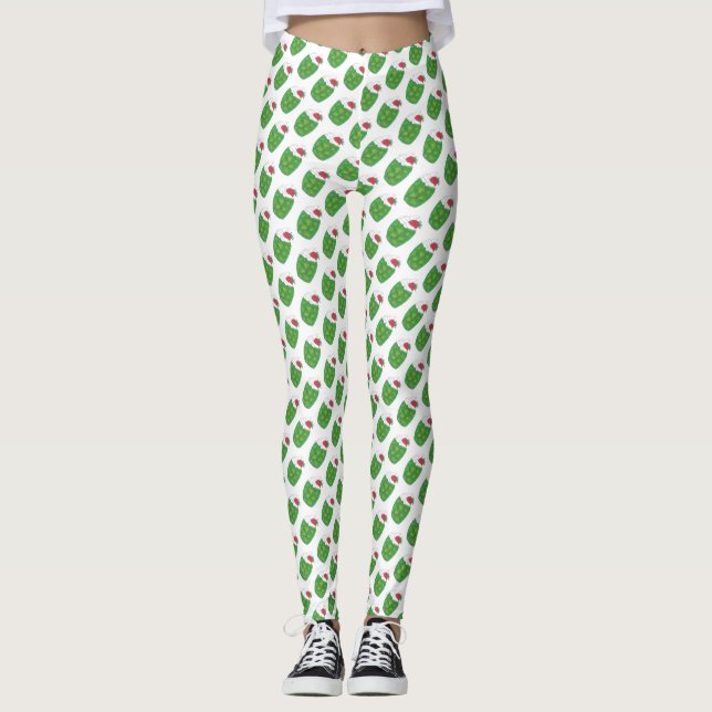 Leggings UTAH Green Gelatin Dessert Parfait fraise (Devant)