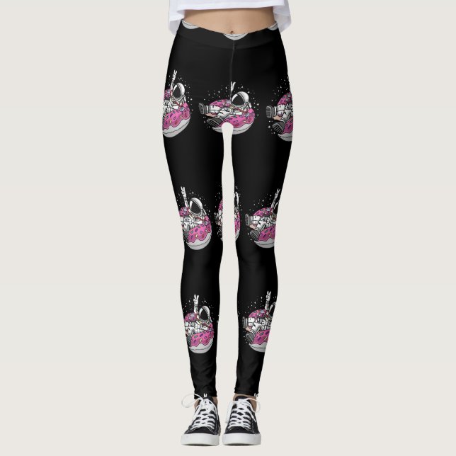 Leggings Vacances des astronautes (Devant)