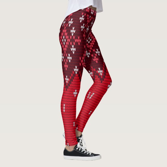 Leggings Vacances moches Sweater Folk Motif (Droite)