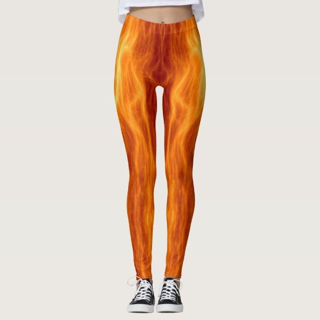 Leggings vague d'incendie (Devant)