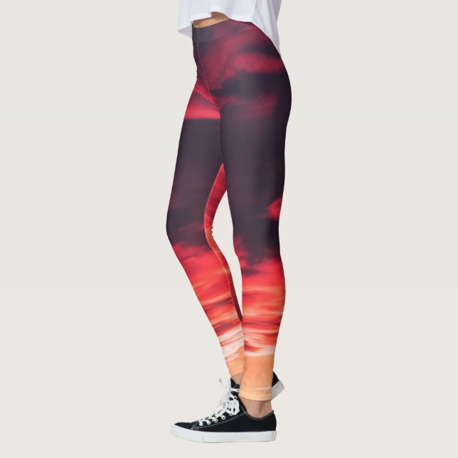 Leggings vague féline (Gauche)