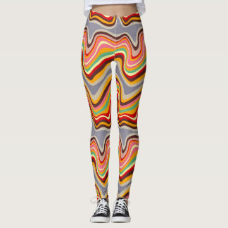 Leggings vague rétro disco