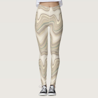 Leggings vague rétro neutre