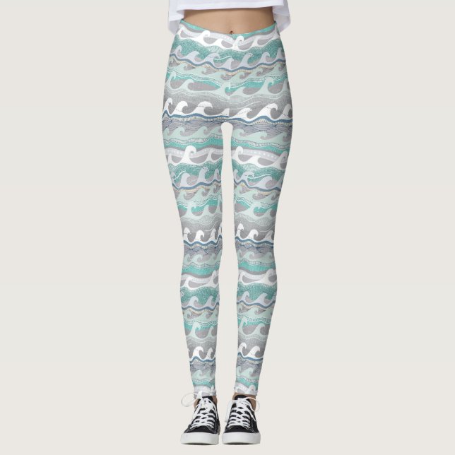 Leggings vagues (Devant)