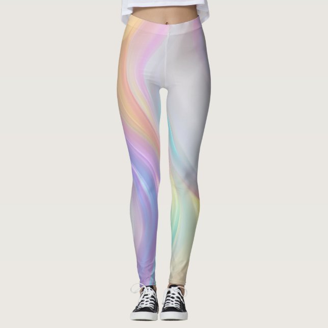 Leggings Vagues de Lumière (Devant)