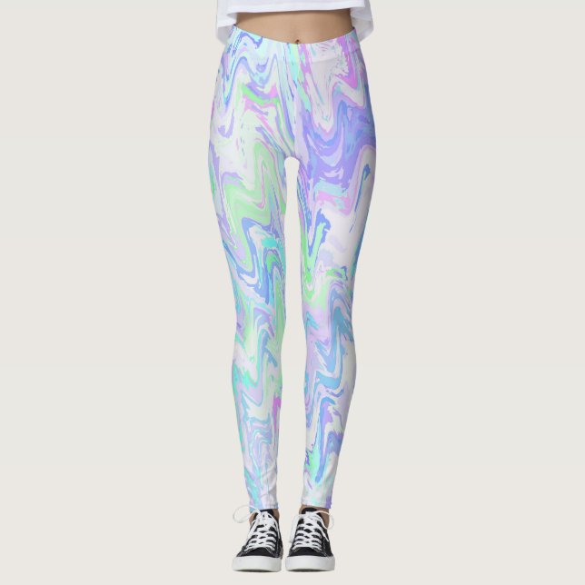 Leggings Vagues funky (Devant)