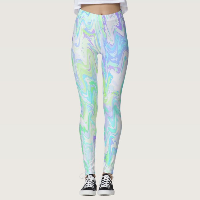 Leggings Vagues funky (Devant)