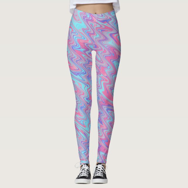 Leggings Vagues funky (Devant)