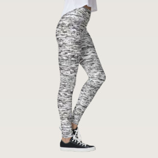 Leggings Vagues Grises