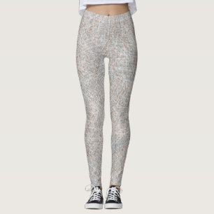 Leggings Valentine dans la poudre bronzage