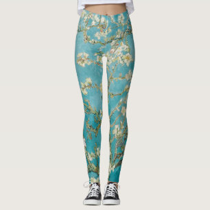 Leggings Van Gogh Almond Blossoms/Purple/St. Remy