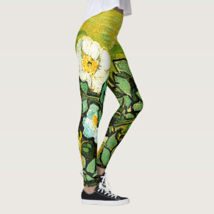 Leggings Van Gogh, Wild Roses