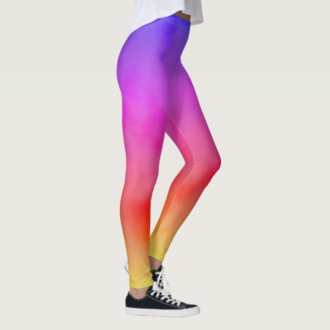 Leggings Vapeur arc-en-ciel (Droite)