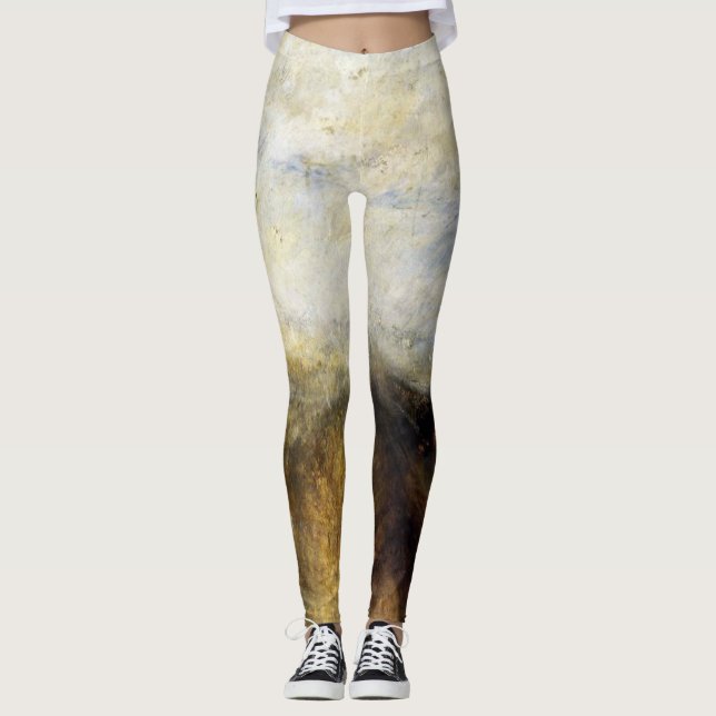 Leggings Vapeur De Pluie Et Vitesse De JMW Turner (Devant)