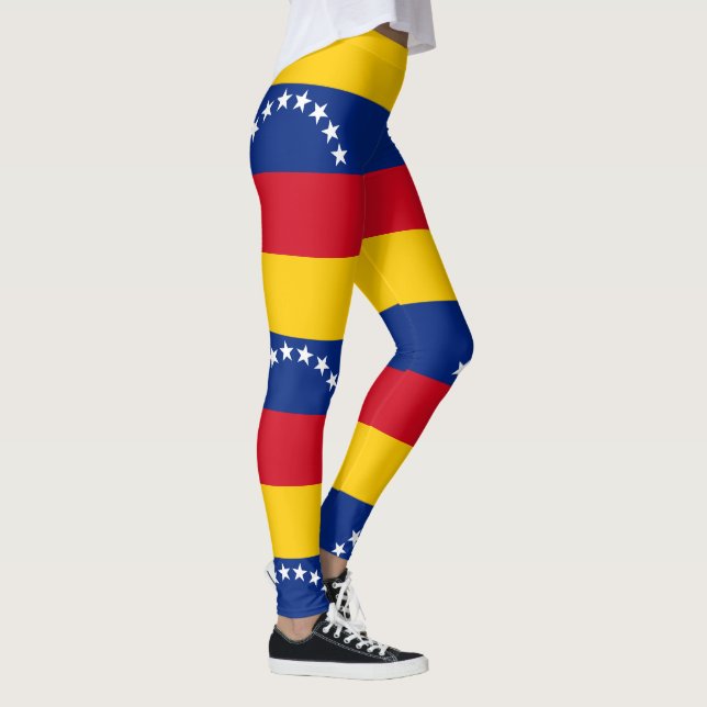 Leggings Venezuela : drapeau patriotique vénézuélien (Droite)