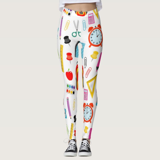 Leggings Venin de Teacher | Good Teacher Know How To (Devant)