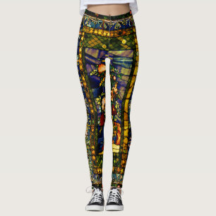 Leggings Verre vintage Floral