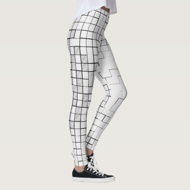 Leggings Verrouillé sur la grille de la collection de codes (Droite)