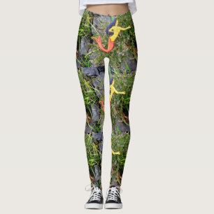 Leggings vert de sirènes de sirena de rouge-queue