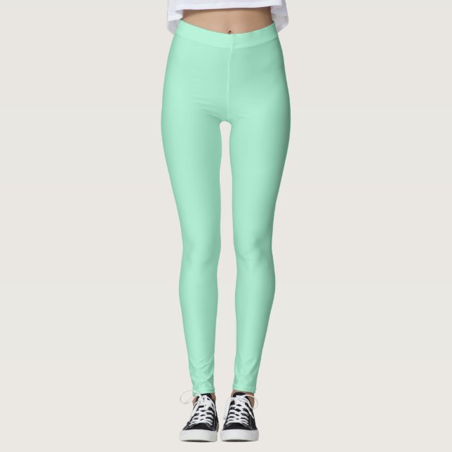 Leggings Vert pâle (Devant)