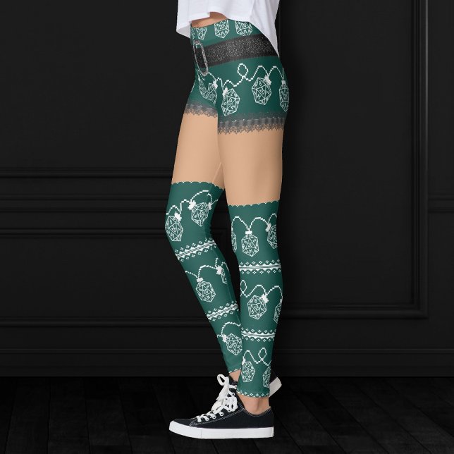 Leggings Vert RPG | Retro Doux moche Moyenne peau (Créateur téléchargé)
