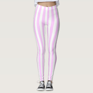 Leggings verticaux Lilac Stripe