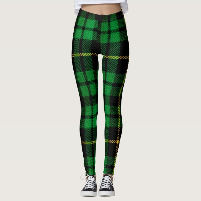 Leggings verts (Devant)