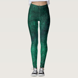 Leggings verts d'émeraude