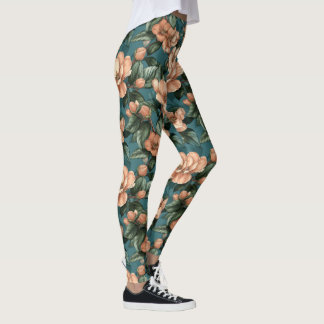 Leggings Vêtements Actifs pour Femmes Fleur de Gardenias Ga