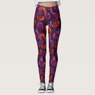 Leggings Vêtements d'accent de daisy colorés Cardio