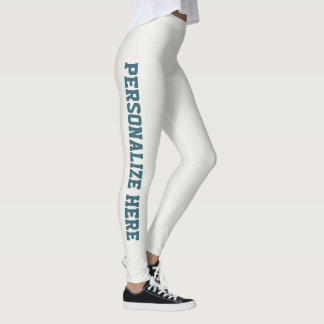 Leggings Vêtements de détente personnels sarcelle neutre ma