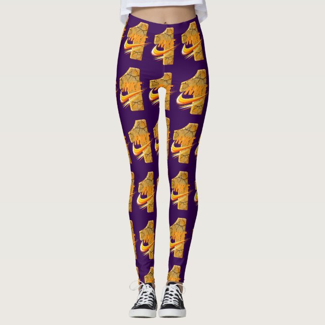 Leggings Vêtements de rue graphiques (Devant)