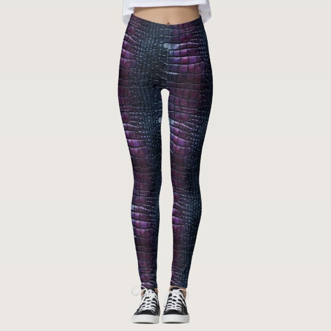 Leggings Vêtements féminins à pétale d'impression animale p (Devant)