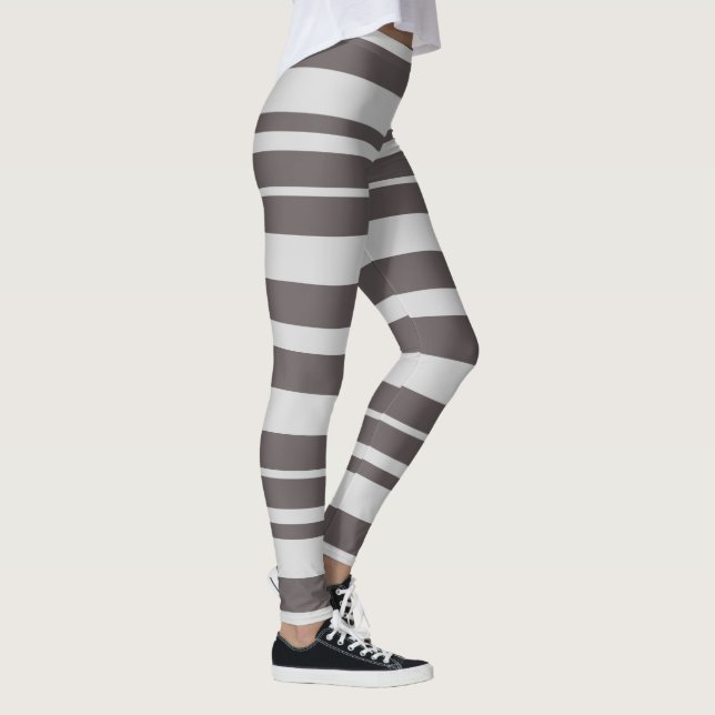 Leggings Vêtements pour femmes d'été rayés (Droite)
