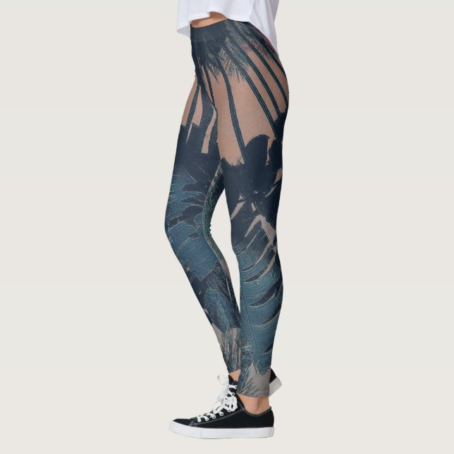Leggings Vêtements tropicaux (Gauche)