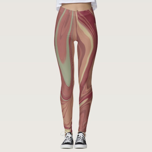 Leggings Vibe orange (Devant)