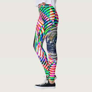 Leggings Vibes de la Terre par Kenneth Yoncich