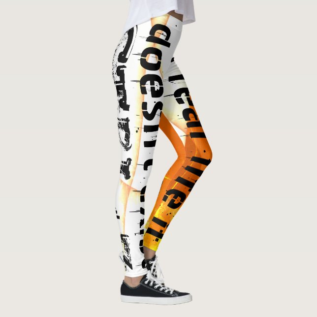 Leggings Vie réelle il n'y a pas d'annulation, version nerd (Droite)
